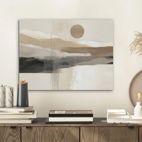 Minimalistisch - Landschap - Dimensie PET vilt klein -sfeer1