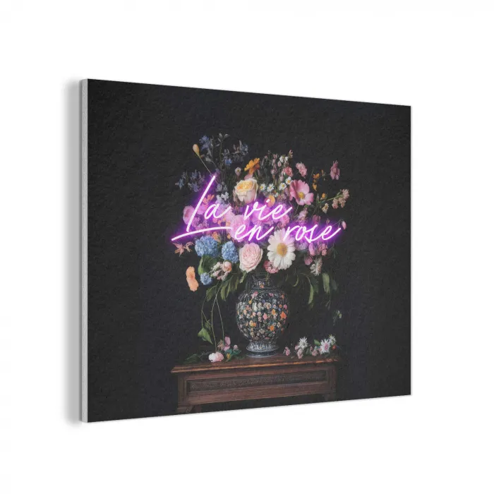 Neon - Vaas - Bloemen PET vilt klein -3d
