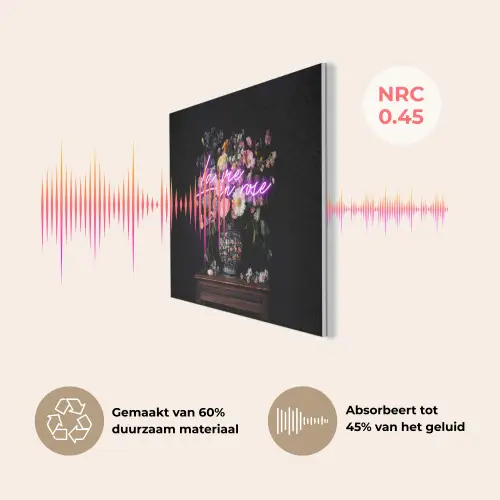 Neon - Vaas - Bloemen PET vilt klein -USP_NL