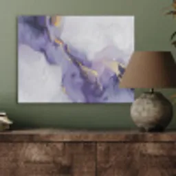Paars - Modern - Marmer - Abstract PET vilt klein -sfeer2