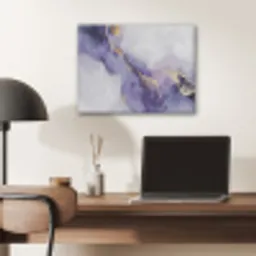 Paars - Modern - Marmer - Abstract PET vilt klein -sfeer5