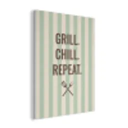 Quote - Strepen - Grill PET vilt klein -3d