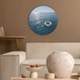 Oceaan - Zwemband - Horizon Akoestische PET Vilt - Rond klein -sfeer1