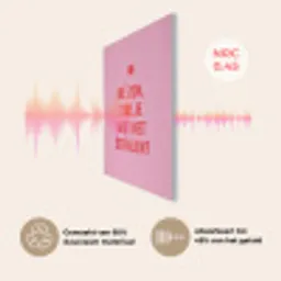 Roze - Zon - Quote PET vilt klein -USP_NL