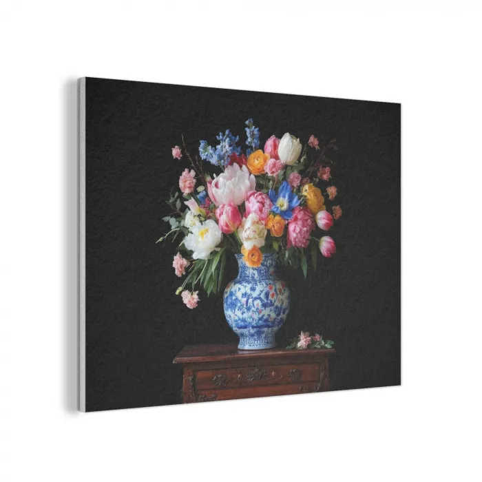 Rozen - Bloemen - Vaas - Boeket PET vilt klein -3d