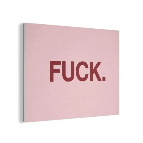 Statement - Krachtig - Roze PET vilt klein -3d