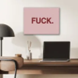 Statement - Krachtig - Roze PET vilt klein -sfeer5