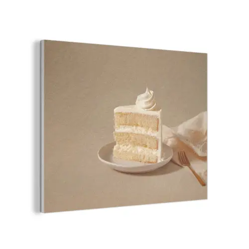 Vanilletaart - Cake - Romig PET vilt klein -3d