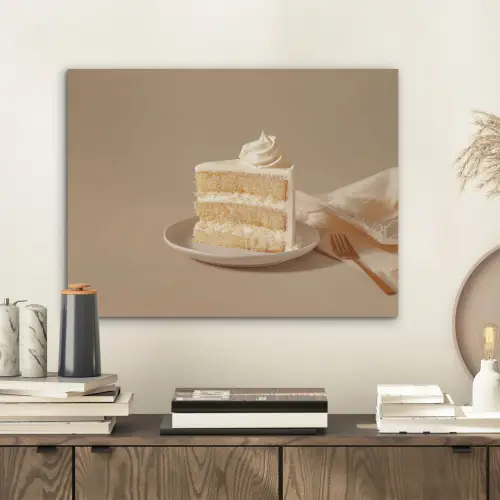 Vanilletaart - Cake - Romig PET vilt klein -sfeer1