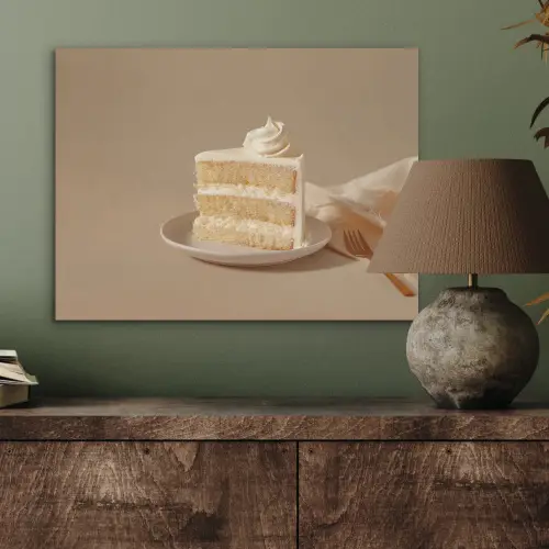 Vanilletaart - Cake - Romig PET vilt klein -sfeer2
