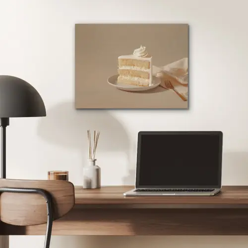 Vanilletaart - Cake - Romig PET vilt klein -sfeer5