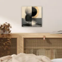Cirkels - Schaduw - Abstract aluminium wit klein -sfeer3