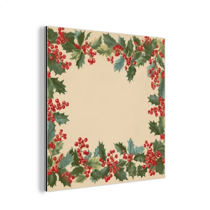 Hulstrand - Bessen - Beige aluminium wit klein -3d
