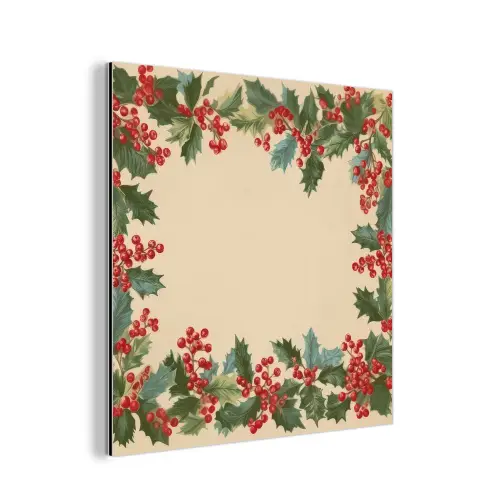 Hulstrand - Bessen - Beige aluminium wit klein -3d