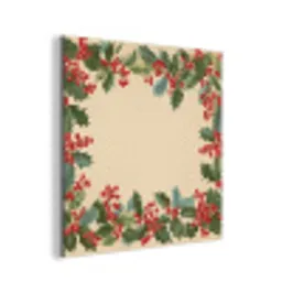 Hulstrand - Bessen - Beige aluminium wit klein -3d