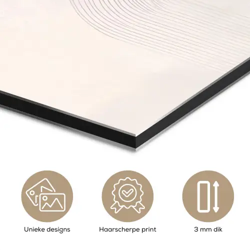 Minimalistisch - Cirkel - Lichtgrijs aluminium wit klein -closeup_NL