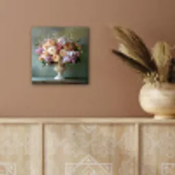 Orchidee - Boeket - Vaas - Bloemen aluminium wit klein -sfeer4