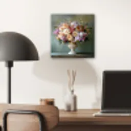 Orchidee - Boeket - Vaas - Bloemen aluminium wit klein -sfeer5
