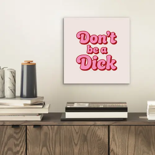 Tekst - Boodschap - Roze aluminium wit klein -sfeer1