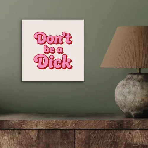 Tekst - Boodschap - Roze aluminium wit klein -sfeer2