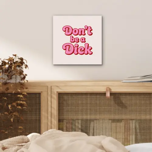 Tekst - Boodschap - Roze aluminium wit klein -sfeer3