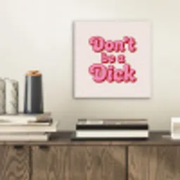 Tekst - Boodschap - Roze aluminium wit klein -sfeer1