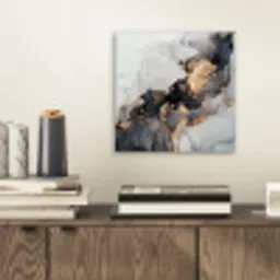 Zwart - Marmer - Luxe - Goud aluminium wit klein -sfeer1