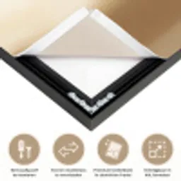Beige - Paastak - Eieren Textielframe zwart klein -USP_closeupNL