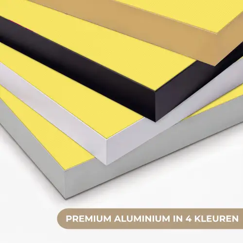 Geel - Valentijn - Tekst Textielframe zwart klein -USP_kleurenNL