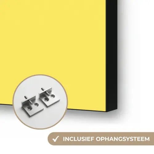 Geel - Valentijn - Tekst Textielframe zwart klein -USP_ophangsysteemNL