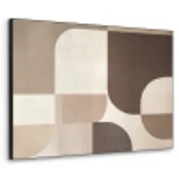 Geometrisch - Geweven structuur - Modern Textielframe - compleet frame klein -3d