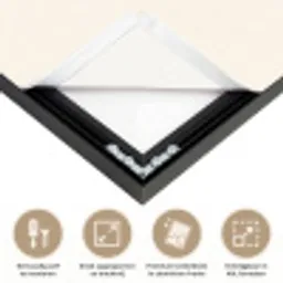 Schelp - Roze - Structuur Textielframe zwart klein -USP_feed_closeupNL
