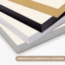 Schelp - Roze - Structuur Textielframe zwart klein -USP_kleurenNL