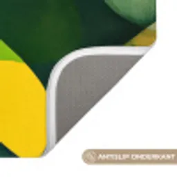 Abstract - Geel - Roze - Groen Badmat klein -USP_AntislipNL