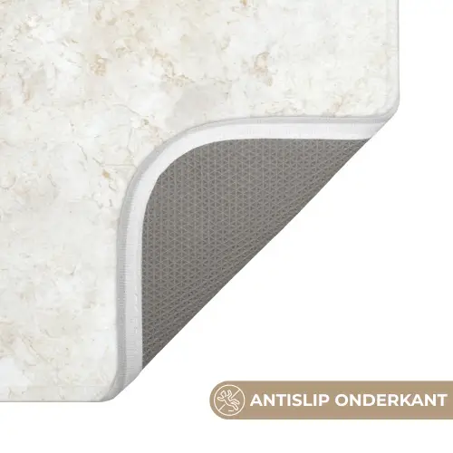 Beige - Marmer - Aders Badmat klein 997 -USP_AntislipNL