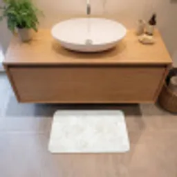 Beige - Marmer - Aders Badmat klein 997 -sfeer1
