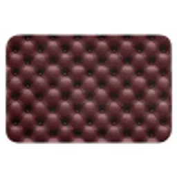 Leer - Patroon - Bordeaux Badmat klein 997 -3d