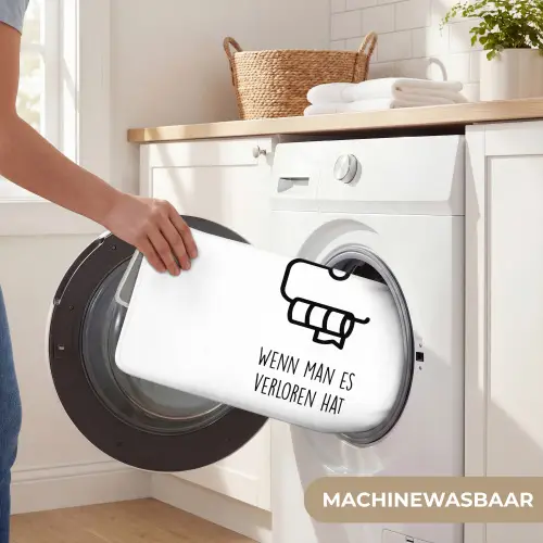 Quotes - Wit - WC papier - Humor Badmat klein -USP_WasbaarNL