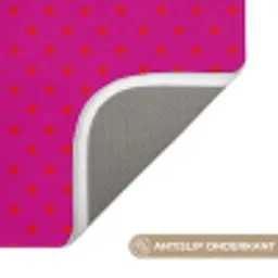 Smile - Stippen - Roze Badmat klein -USP_AntislipNL