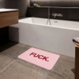 Statement - Krachtig - Roze Badmat klein -sfeer3