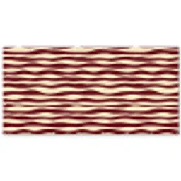 Golven - Rood - Patroon - Crème Balkonbeschermer Duitsland klein 596 -zz_3d