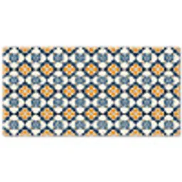 Klassiek - Geometrisch - Blauw Balkonbeschermer Duitsland klein 596 -zz_3d