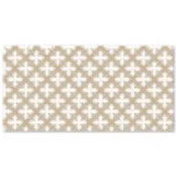 Patroon - Symmetrisch - Beige Balkonbeschermer Duitsland klein 596 -zz_3d