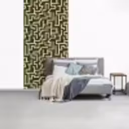 Abstract - Lijnen - Groen fotobehang vinyl groot 64 -slaapkamer