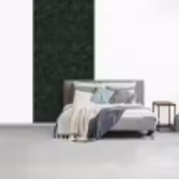 Bloemen - Lijnen - Groen fotobehang vinyl groot 64 -slaapkamer