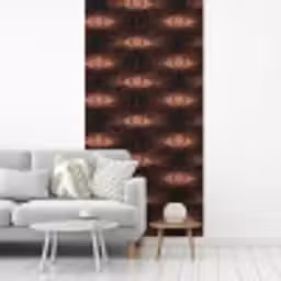 Boheems - Oog - Bruin fotobehang vinyl groot 64 -woonkamer