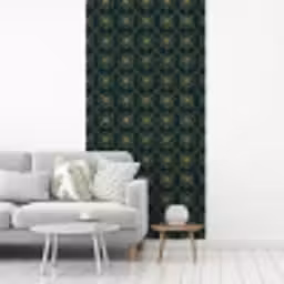 Geometrisch - Elegant - Groen fotobehang vinyl groot 64 -woonkamer