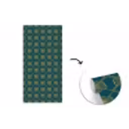 Geometrisch - Elegant - Groen fotobehang vinyl groot 64 -3d