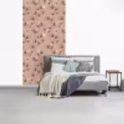 Ginkgo - Patroon - Roze fotobehang vinyl groot 64 -slaapkamer