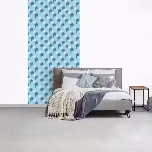 Golf - Ballen - Blauw fotobehang vinyl groot 64 -slaapkamer